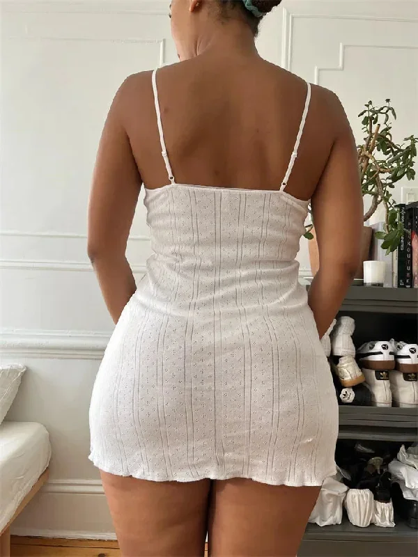 fairy-aesthetic-v-neck-spaghetti-strap-mini-dress
