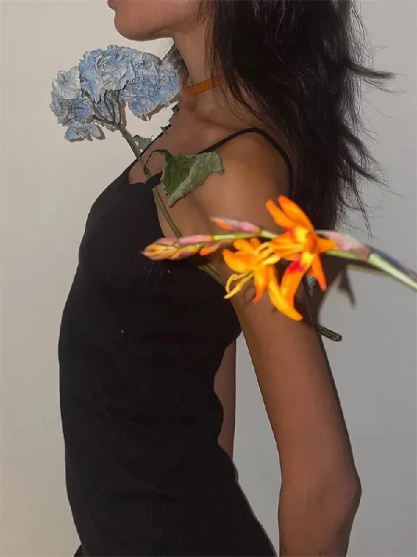 fairy-aesthetic-v-neck-spaghetti-strap-mini-dress